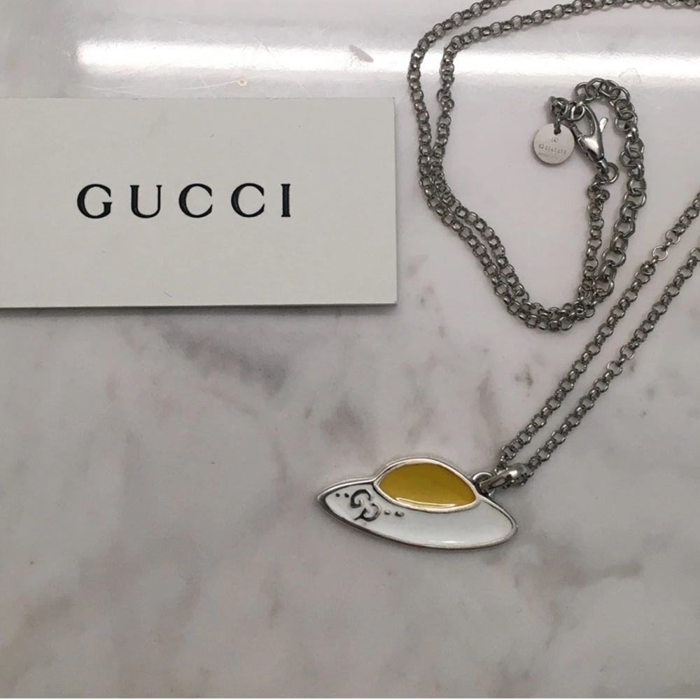 ISO GUCCI GHOST EGG NECKLACE OR PENDENT